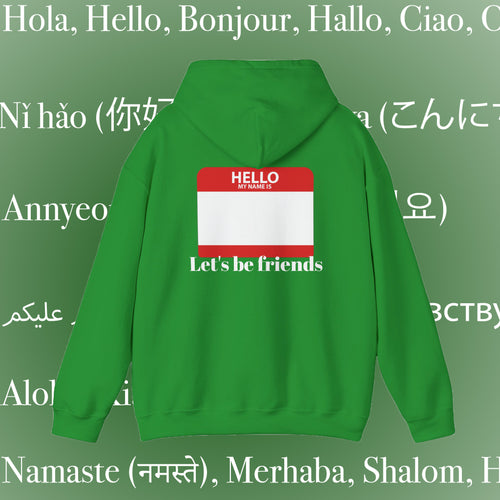 Hello Sweater Irish Green