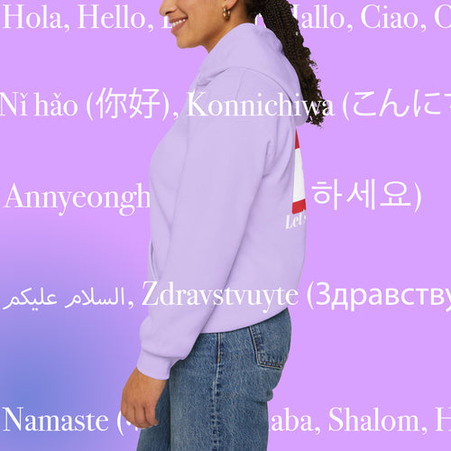 Hello Sweater Lavender Purple